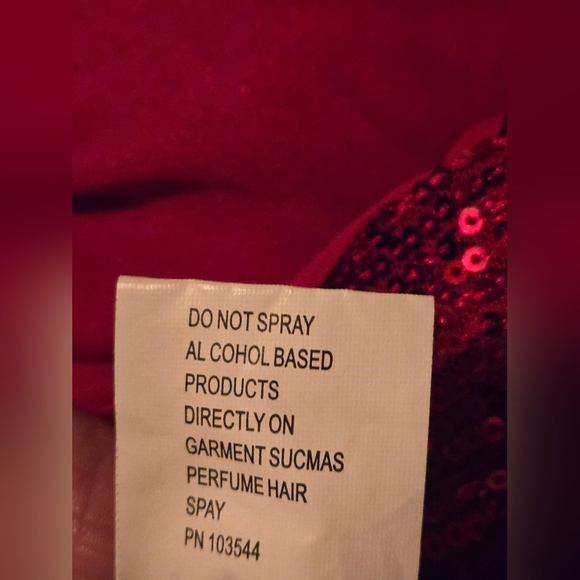 NWT~Stunning LaFemme Fashion Red Sequin Backless Formal Dress - Picture 16 of 16